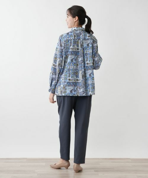 Leilian PLUS HOUSE / レリアンプラスハウス シャツ・ブラウス | ペイズリーブラウス【RATTI】 | 詳細3