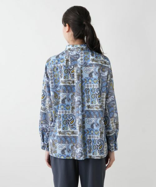 Leilian PLUS HOUSE / レリアンプラスハウス シャツ・ブラウス | ペイズリーブラウス【RATTI】 | 詳細6