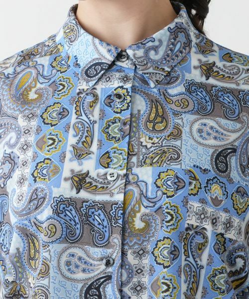 Leilian PLUS HOUSE / レリアンプラスハウス シャツ・ブラウス | ペイズリーブラウス【RATTI】 | 詳細7