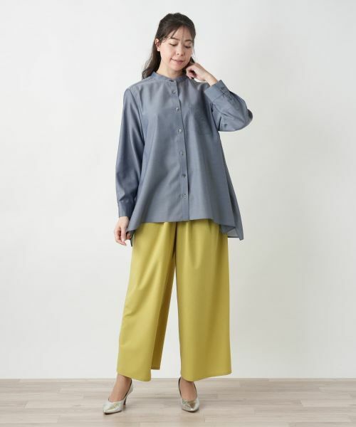 Leilian PLUS HOUSE / レリアンプラスハウス シャツ・ブラウス | 【店舗人気】洗えるブラウス | 詳細1