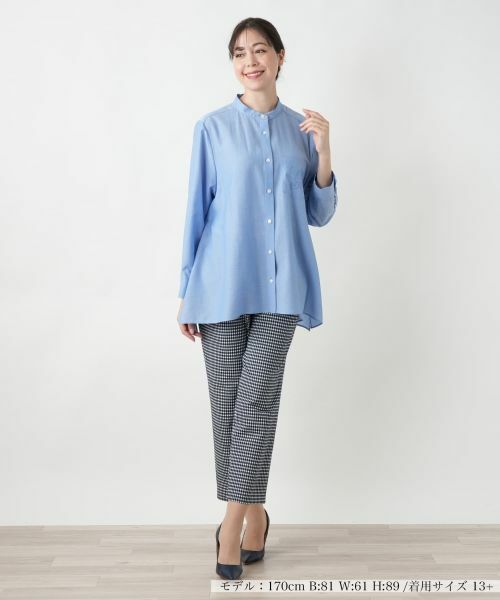 Leilian PLUS HOUSE / レリアンプラスハウス シャツ・ブラウス | 【店舗人気】洗えるブラウス | 詳細4