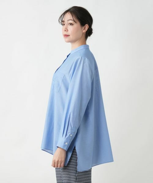 Leilian PLUS HOUSE / レリアンプラスハウス シャツ・ブラウス | 【店舗人気】洗えるブラウス | 詳細8