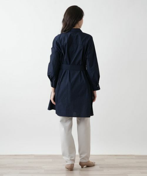 Leilian PLUS HOUSE / レリアンプラスハウス シャツ・ブラウス | 【店舗人気】洗える羽織ブラウス | 詳細3