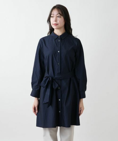 Leilian PLUS HOUSE / レリアンプラスハウス シャツ・ブラウス | 【店舗人気】洗える羽織ブラウス | 詳細5