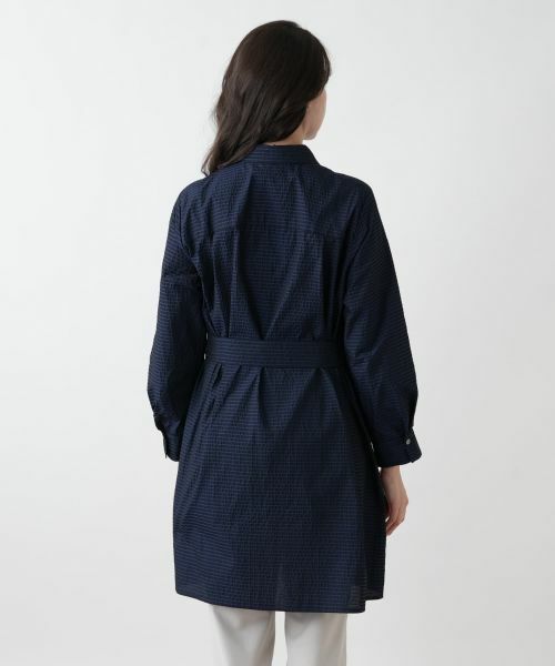 Leilian PLUS HOUSE / レリアンプラスハウス シャツ・ブラウス | 【店舗人気】洗える羽織ブラウス | 詳細7