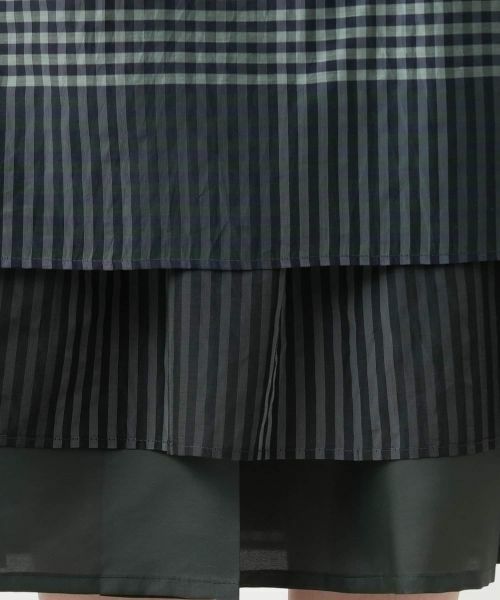 Leilian PLUS HOUSE / レリアンプラスハウス ミニ・ひざ丈スカート | 【店舗人気】チェックフレアスカート【Leilian WHITE LABEL】 | 詳細13