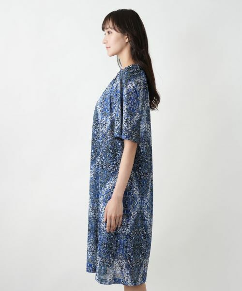 Leilian PLUS HOUSE / レリアンプラスハウス ドレス | プリントフレアワンピース【Leilian WHITE LABEL】 | 詳細8