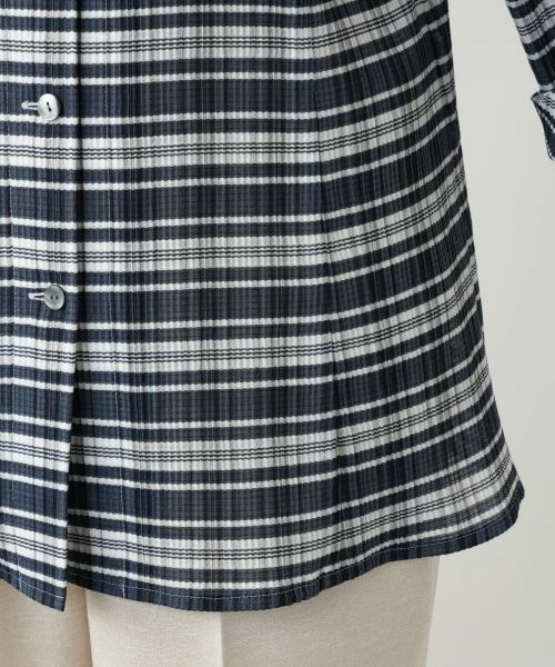 Leilian PLUS HOUSE / レリアンプラスハウス シャツ・ブラウス | 【店舗人気】チェックブラウス【Leilian WHITE LABEL】 | 詳細13