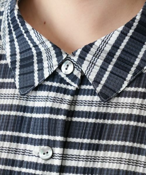 Leilian PLUS HOUSE / レリアンプラスハウス シャツ・ブラウス | 【店舗人気】チェックブラウス【Leilian WHITE LABEL】 | 詳細16