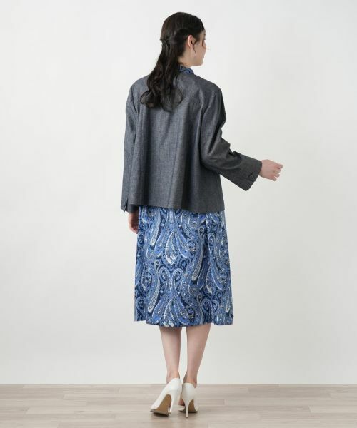 Leilian PLUS HOUSE / レリアンプラスハウス テーラードジャケット | ノーカラージャケット【Leilian WHITE LABEL】 | 詳細3