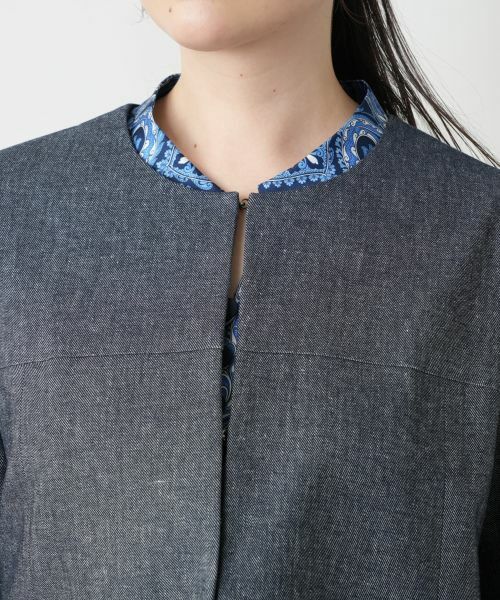 Leilian PLUS HOUSE / レリアンプラスハウス テーラードジャケット | ノーカラージャケット【Leilian WHITE LABEL】 | 詳細7