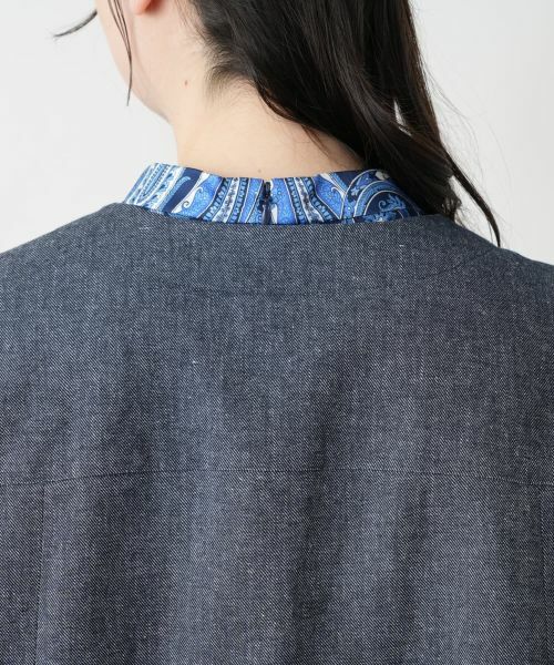 Leilian PLUS HOUSE / レリアンプラスハウス テーラードジャケット | ノーカラージャケット【Leilian WHITE LABEL】 | 詳細8