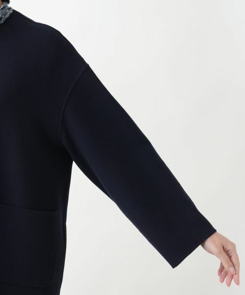 Leilian PLUS HOUSE / レリアンプラスハウス その他アウター | ノーカラーコート【Leilian WHITE LABEL】 | 詳細9