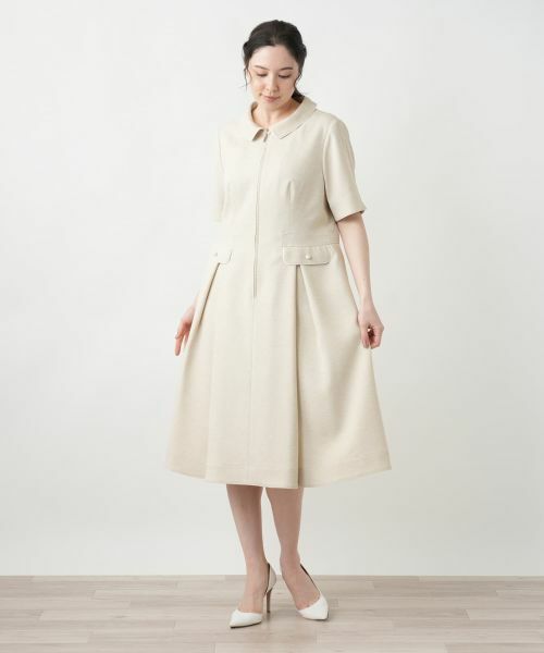 Leilian PLUS HOUSE / レリアンプラスハウス ドレス | 【店舗人気】フレアワンピース【BOURGE】 | 詳細1