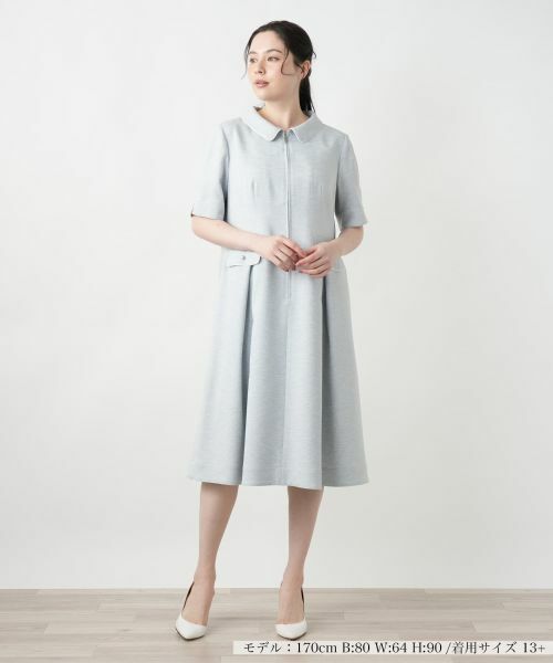 Leilian PLUS HOUSE / レリアンプラスハウス ドレス | 【店舗人気】フレアワンピース【BOURGE】 | 詳細4