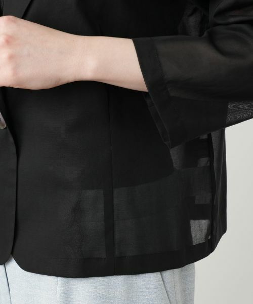 Leilian PLUS HOUSE / レリアンプラスハウス テーラードジャケット | 【店舗人気】ショートブレザー【BOURGE】 | 詳細10