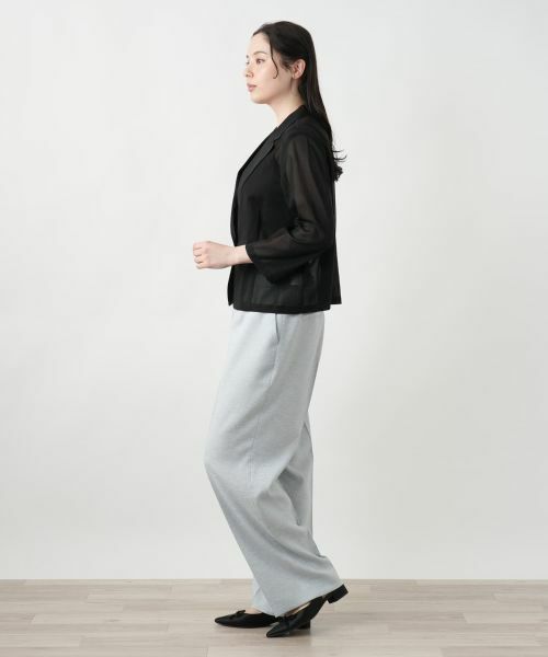 Leilian PLUS HOUSE / レリアンプラスハウス テーラードジャケット | 【店舗人気】ショートブレザー【BOURGE】 | 詳細2