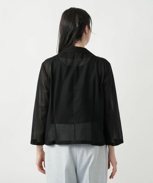 Leilian PLUS HOUSE / レリアンプラスハウス テーラードジャケット | 【店舗人気】ショートブレザー【BOURGE】 | 詳細6