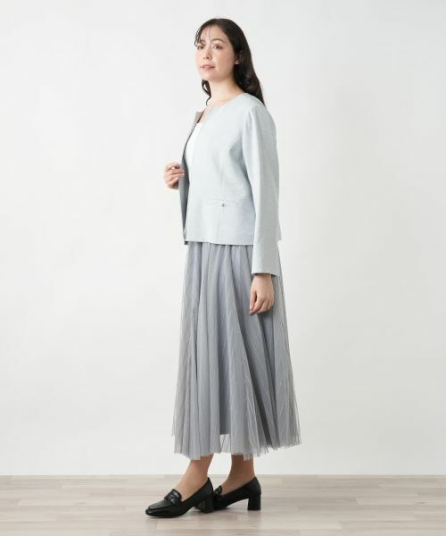 Leilian PLUS HOUSE / レリアンプラスハウス テーラードジャケット | 【店舗人気】ノーカラージャケット【BOURGE】 | 詳細16