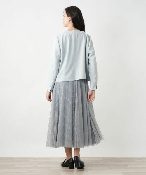 Leilian PLUS HOUSE / レリアンプラスハウス テーラードジャケット | 【店舗人気】ノーカラージャケット【BOURGE】 | 詳細17