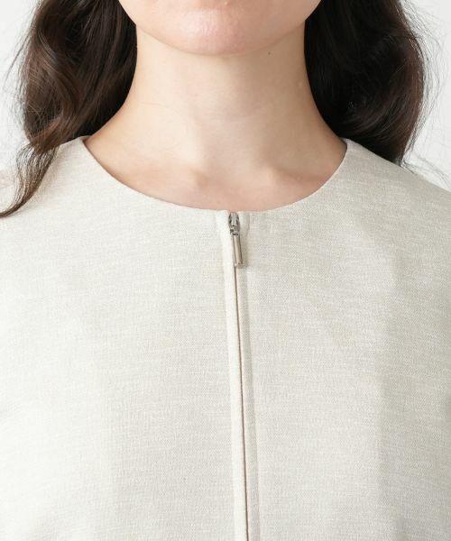 Leilian PLUS HOUSE / レリアンプラスハウス テーラードジャケット | 【店舗人気】ノーカラージャケット【BOURGE】 | 詳細7