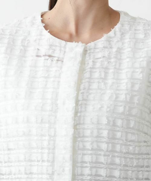 Leilian PLUS HOUSE / レリアンプラスハウス テーラードジャケット | 【店舗人気】ノーカラージャケット【BOURGE】 | 詳細10