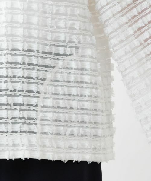 Leilian PLUS HOUSE / レリアンプラスハウス テーラードジャケット | 【店舗人気】ノーカラージャケット【BOURGE】 | 詳細14