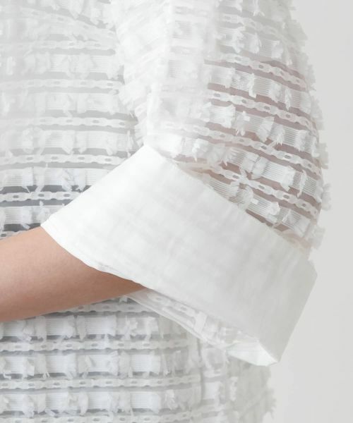 Leilian PLUS HOUSE / レリアンプラスハウス テーラードジャケット | 【店舗人気】ノーカラージャケット【BOURGE】 | 詳細15