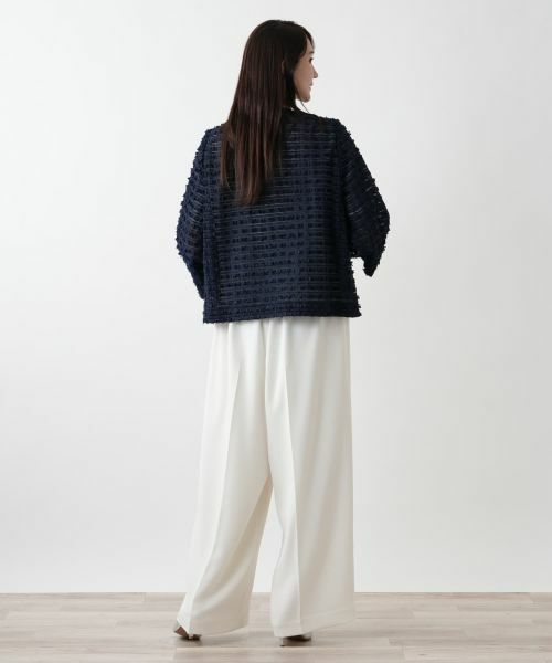 Leilian PLUS HOUSE / レリアンプラスハウス テーラードジャケット | 【店舗人気】ノーカラージャケット【BOURGE】 | 詳細3