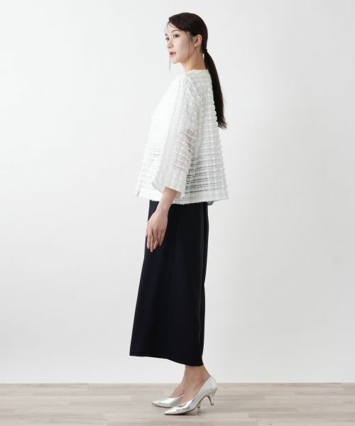 Leilian PLUS HOUSE / レリアンプラスハウス テーラードジャケット | 【店舗人気】ノーカラージャケット【BOURGE】 | 詳細5