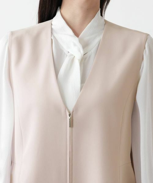 Leilian PLUS HOUSE / レリアンプラスハウス テーラードジャケット | 【店舗人気】Vネックベスト【BOURGE】 | 詳細10