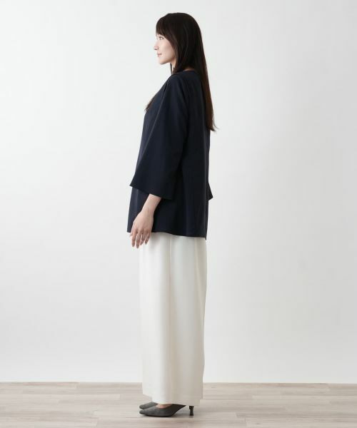 Leilian PLUS HOUSE / レリアンプラスハウス テーラードジャケット | 【店舗人気】Vネックベスト【BOURGE】 | 詳細2