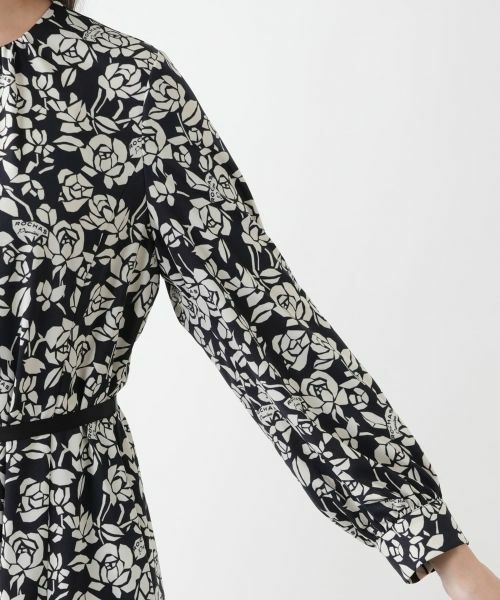 Leilian PLUS HOUSE / レリアンプラスハウス ドレス | 【店舗人気】プリントフレアワンピース【ROCHAS Premiere】 | 詳細10