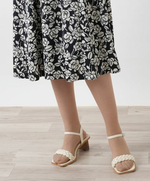 Leilian PLUS HOUSE / レリアンプラスハウス ドレス | 【店舗人気】プリントフレアワンピース【ROCHAS Premiere】 | 詳細13