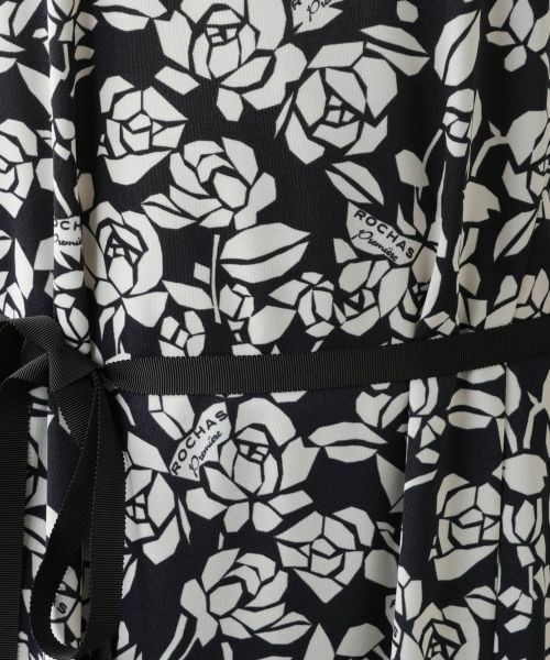 Leilian PLUS HOUSE / レリアンプラスハウス ドレス | 【店舗人気】プリントフレアワンピース【ROCHAS Premiere】 | 詳細14