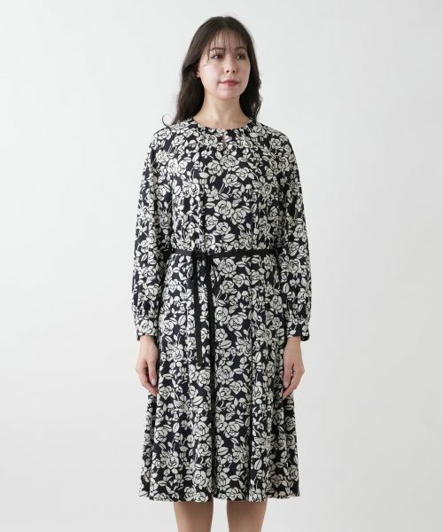 Leilian PLUS HOUSE / レリアンプラスハウス ドレス | 【店舗人気】プリントフレアワンピース【ROCHAS Premiere】 | 詳細5