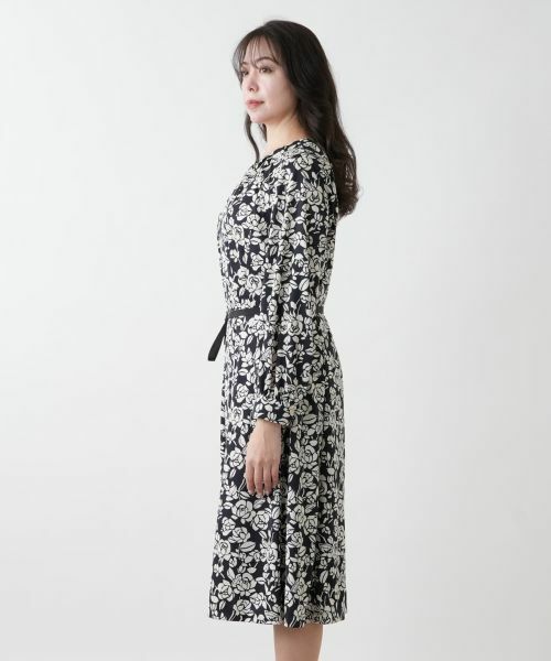 Leilian PLUS HOUSE / レリアンプラスハウス ドレス | 【店舗人気】プリントフレアワンピース【ROCHAS Premiere】 | 詳細6