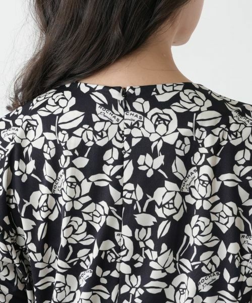 Leilian PLUS HOUSE / レリアンプラスハウス ドレス | 【店舗人気】プリントフレアワンピース【ROCHAS Premiere】 | 詳細9