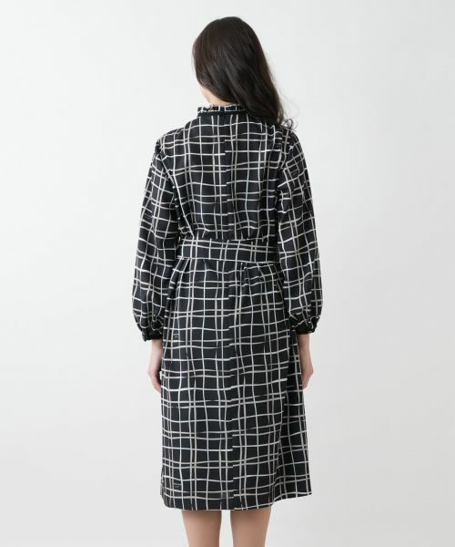 Leilian PLUS HOUSE / レリアンプラスハウス ドレス | 【店舗人気】チェックフレアワンピース【ROCHAS Premiere】【RATTI】 | 詳細7