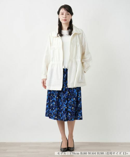 Leilian PLUS HOUSE / レリアンプラスハウス その他アウター | 【店舗人気】スタンドカラーコート【ROCHAS Premiere】【LIMONTA】 | 詳細1