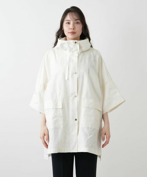 Leilian PLUS HOUSE / レリアンプラスハウス その他アウター | フーデッドコート【ROCHAS Premiere】【LIMONTA】 | 詳細4