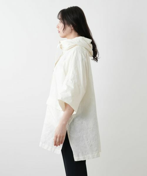 Leilian PLUS HOUSE / レリアンプラスハウス その他アウター | フーデッドコート【ROCHAS Premiere】【LIMONTA】 | 詳細5