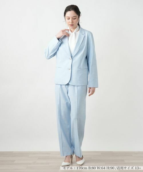 Leilian PLUS HOUSE / レリアンプラスハウス テーラードジャケット | 【店舗人気】ブレザー【ROCHAS Premiere】 | 詳細1