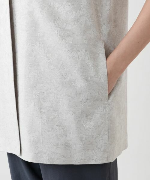 Leilian PLUS HOUSE / レリアンプラスハウス テーラードジャケット | 【店舗人気】ラペルドベスト【ROCHAS Premiere】 | 詳細11