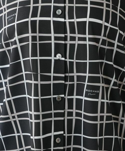 Leilian PLUS HOUSE / レリアンプラスハウス シャツ・ブラウス | 【店舗人気】チェックバンドカラーブラウス【ROCHAS Premiere】【RATTI】 | 詳細12