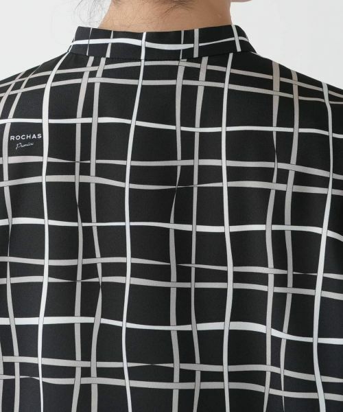 Leilian PLUS HOUSE / レリアンプラスハウス シャツ・ブラウス | 【店舗人気】チェックバンドカラーブラウス【ROCHAS Premiere】【RATTI】 | 詳細8