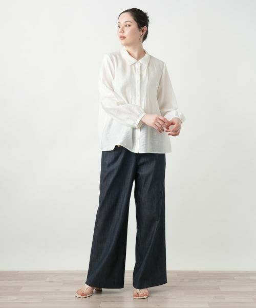 Leilian PLUS HOUSE / レリアンプラスハウス シャツ・ブラウス | 【店舗人気】バルーンスリーブブラウス【ROCHAS Premiere】 | 詳細3