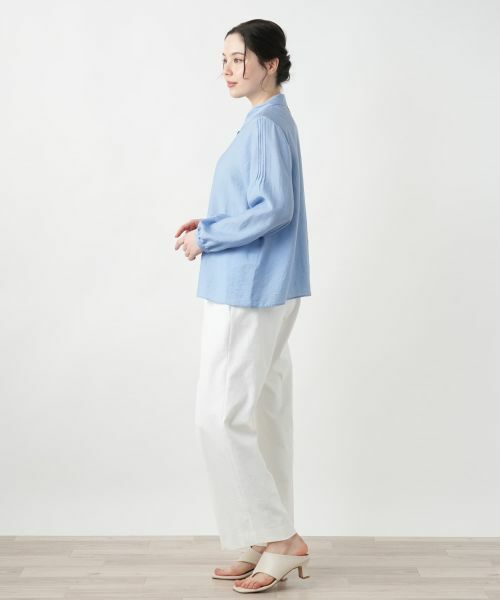 Leilian PLUS HOUSE / レリアンプラスハウス シャツ・ブラウス | 【店舗人気】バルーンスリーブブラウス【ROCHAS Premiere】 | 詳細5