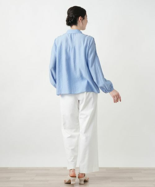 Leilian PLUS HOUSE / レリアンプラスハウス シャツ・ブラウス | 【店舗人気】バルーンスリーブブラウス【ROCHAS Premiere】 | 詳細6