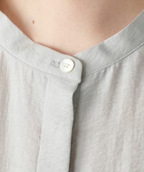 Leilian PLUS HOUSE / レリアンプラスハウス シャツ・ブラウス | 【店舗人気】バンドカラーブラウス【ROCHAS Premiere】 | 詳細13